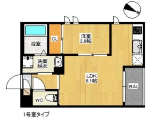 REGALEST MAREA 西原の物件間取画像